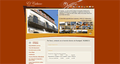 Desktop Screenshot of casaruralelcubano.es