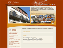 Tablet Screenshot of casaruralelcubano.es